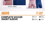 Complete Football Jersey Mockup, a Shirt Mockup by Mockup Power (Thumbnail 4 of 17)