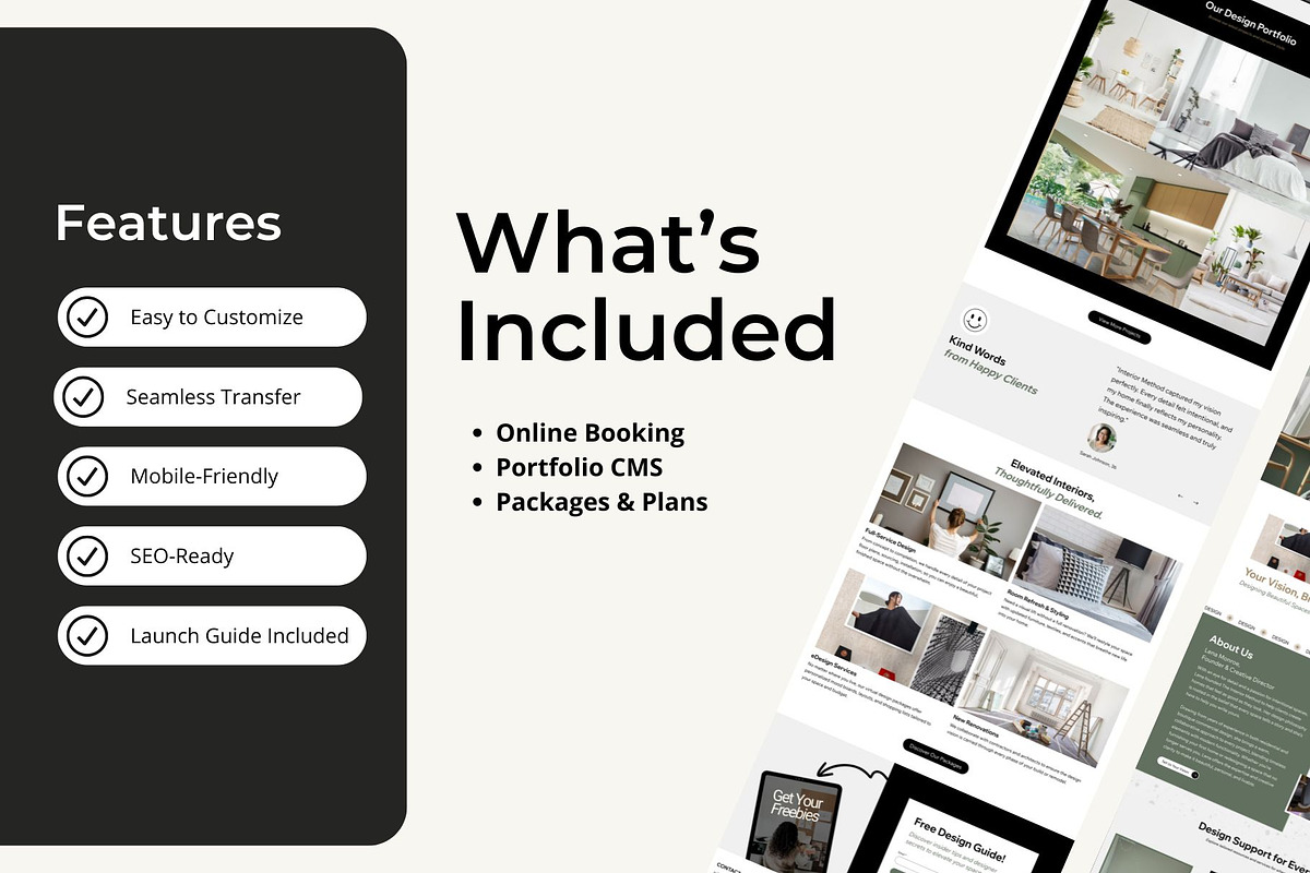 Interior Design Wix Template, a Wix Template by Collette Collabs (Photo 5 of 6)