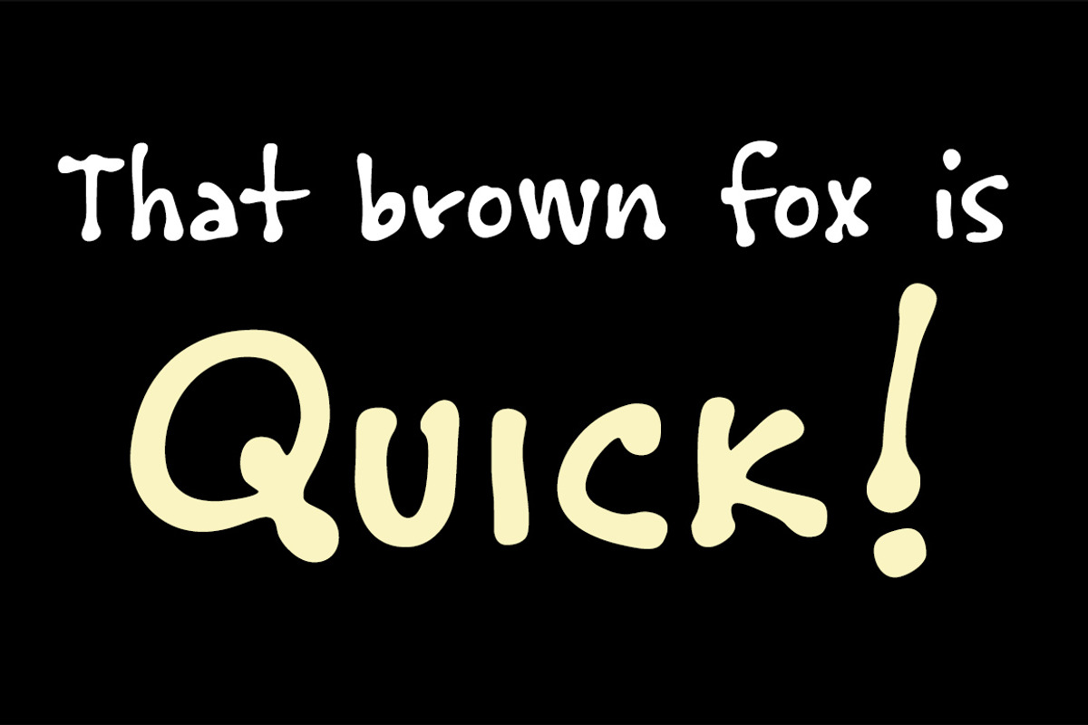 Cedar Street, a font fit for a notepad preview 5
