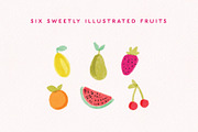 Sweet Watercolor Fruit Illustrations, a Graphic by Ashley DeMeyere (Thumbnail 2 of 5)