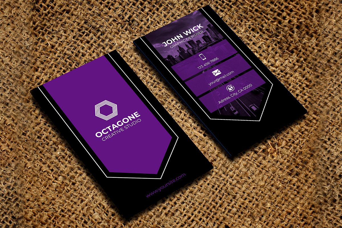 Business Card, a Business Card Template by Midgardians (Photo 2 of 2)