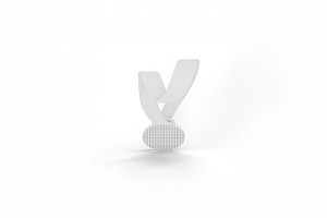 Cartoon Medal Mockup