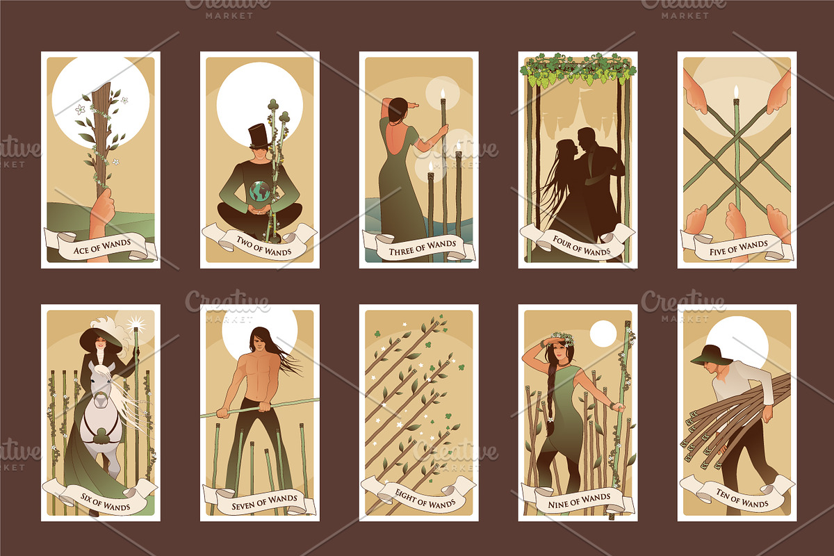 Complete Tarot. 78 Cards, an Illustration by La Inspiratriz (Photo 10 of 11)