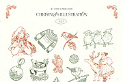 Xmas Bundle | 11 in 1 | 2 500, a Decorative Illustration by KetteCreate (Thumbnail 10 of 58)