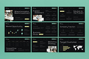 Green Yellow Modern Pitch Deck PPT, a Presentation Template by graphicook (Thumbnail 2 of 8)