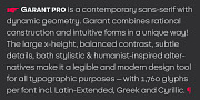 BF Garant Pro, a Sans Serif Font by BrassFonts (Thumbnail 5 of 12)