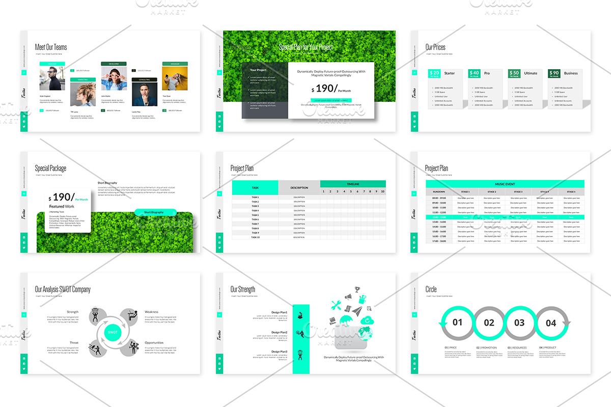 Toetiec Powerpoint Presentation, a Presentation Template by Stock Shape (Photo 6 of 6)