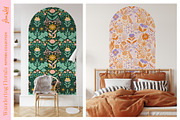 Wandering Bohemian Folk Florals, a Pattern Graphic by Flora Wild Designs (Thumbnail 4 of 10)