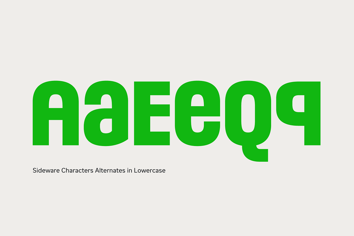 Sideware; Condensed Unicase Font, a Sans Serif Font by Eko Bimantara (Photo 3 of 6)