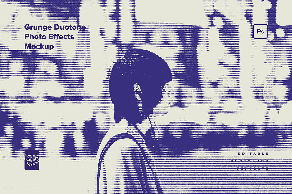 Grunge Duotone Photo Effects Pack, a Layer Style Add-On by Creative Veila (Photo 9 of 12)
