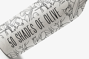 Olive Branch & Leaves Illustrations