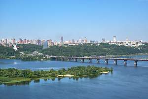 Panoramic view of a city skyline, a Nature Photo by PopotLane