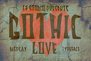 Gothic Love display font, a Script Font by C7 Studio (Thumbnail 1 of 5)