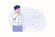 Data Driven Business Illustration, an Object Graphic by Jump Studio (Thumbnail 6 of 12)