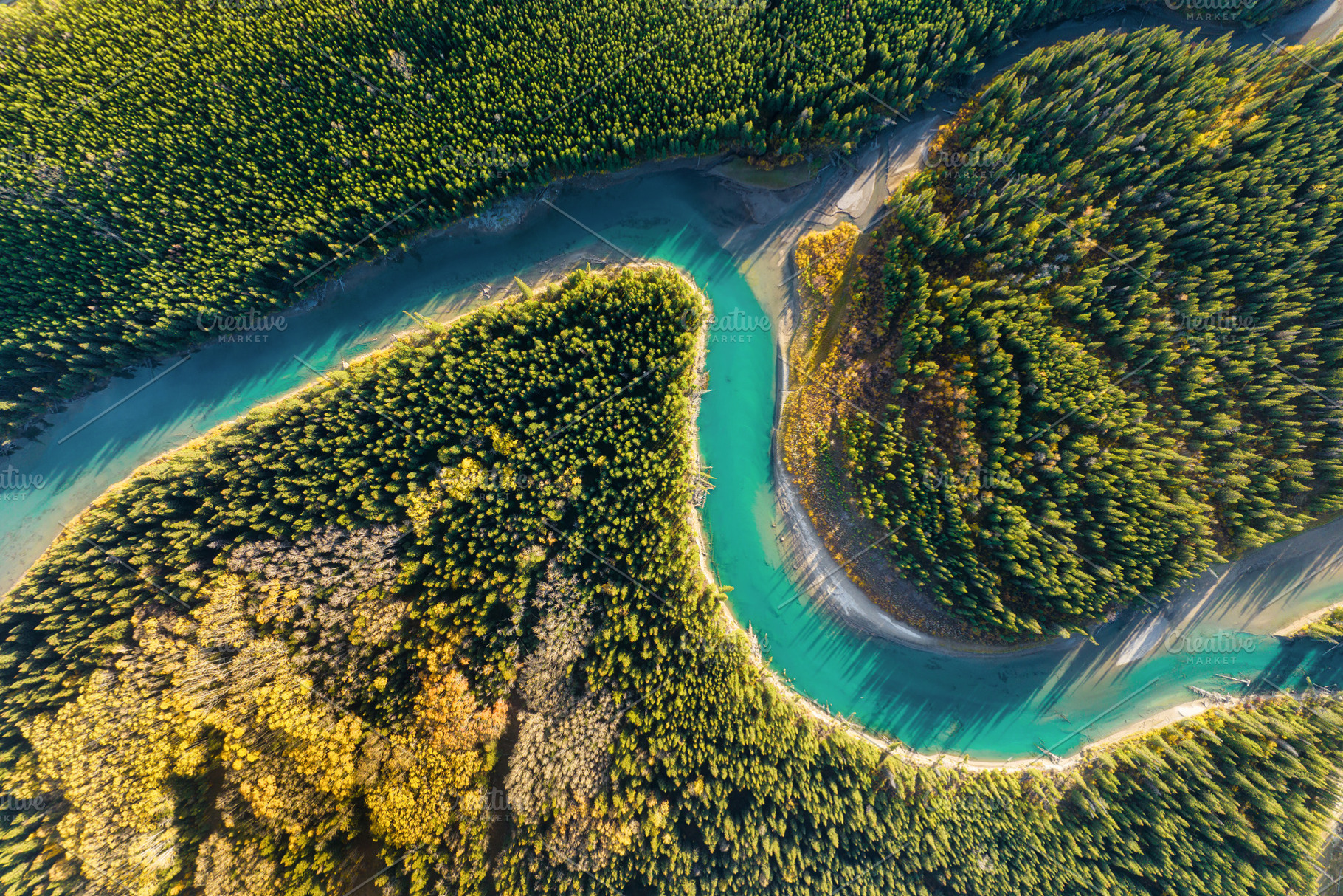 Aerial view. Banff National Park, a Nature Photo by Landscape and travel