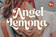 Angel Lemona | Ordinary Display, a Serif Font by Pentagonistudio (Thumbnail 1 of 10)