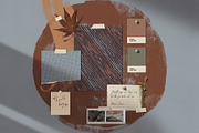 Earth Tones. Abstract & Floral, an Object Illustration by Colden Blue (Thumbnail 2 of 11)