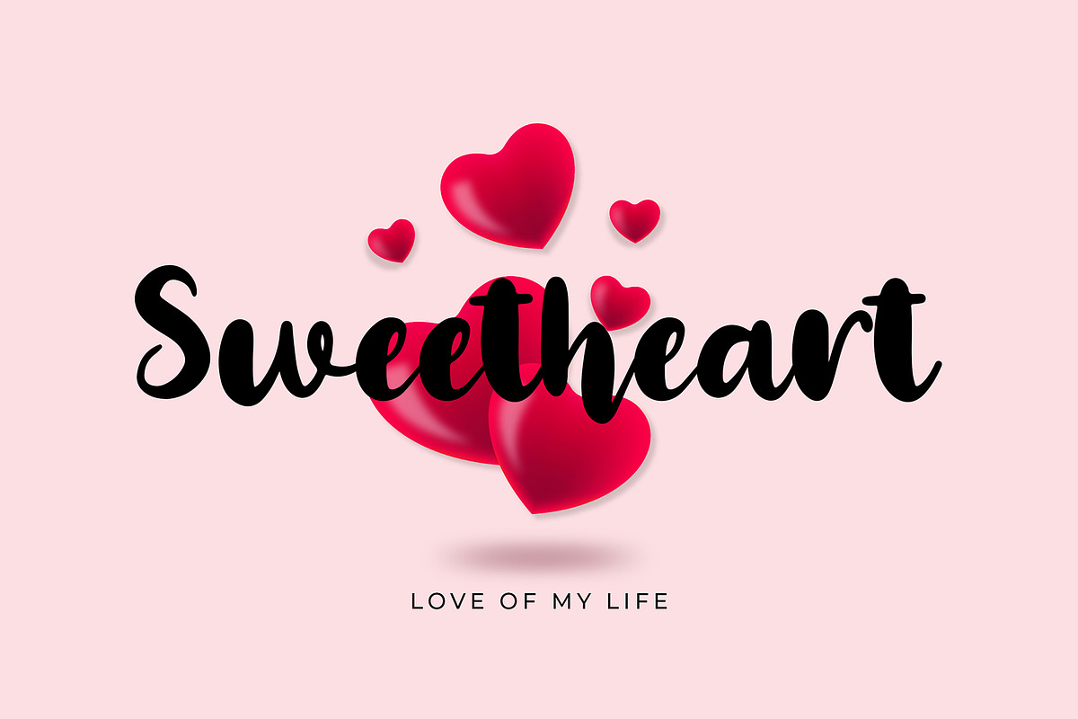 Lena Brush Typeface preview 2