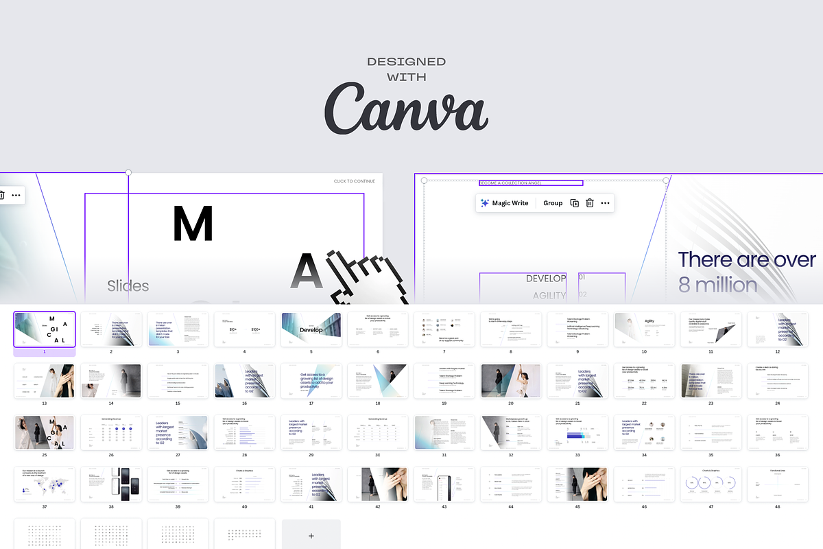 NANO · BASIC Canva Template, a Presentation Template by Presentations Studio (Photo 4 of 9)