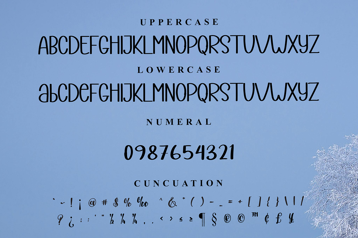 Snowman, a Sans Serif Font by InermediaSTUDIO (Photo 4 of 7)