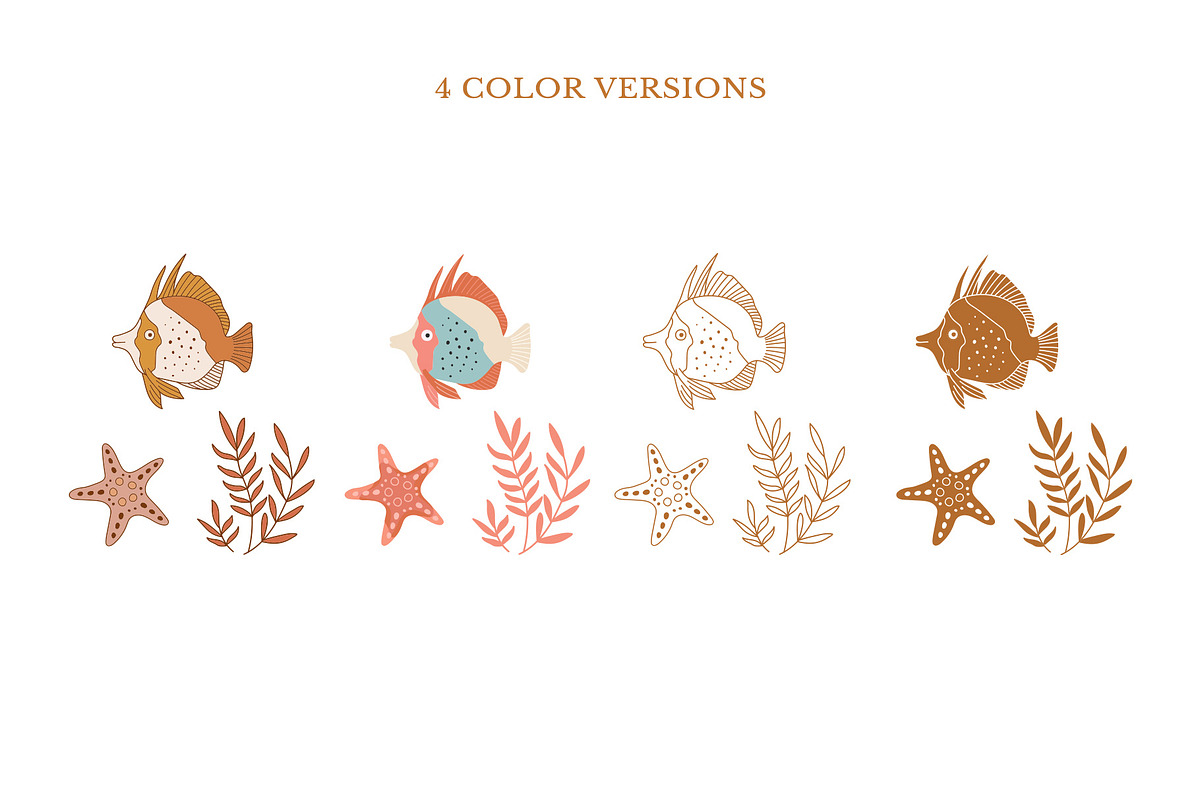 Sea Life Collection, an Animal Illustration by Nadezhda Mikhailova (Photo 11 of 18)
