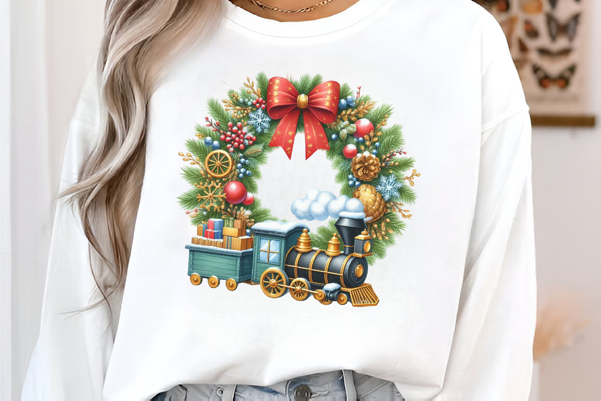 Christmas Polar Express Clipart PNG, an Illustration by SinaCreation (Photo 4 of 7)