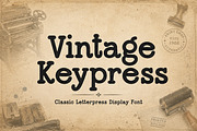 Vintage Keypress, a Handwritten Font by Wow Magic (Thumbnail 3 of 5)