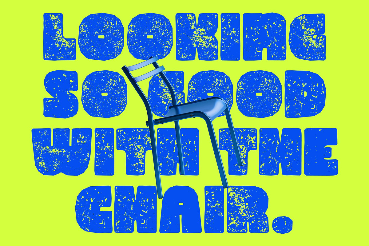 CS Midway Stamp, a Sans Serif Font by Craft Supply Co. (Photo 4 of 8)