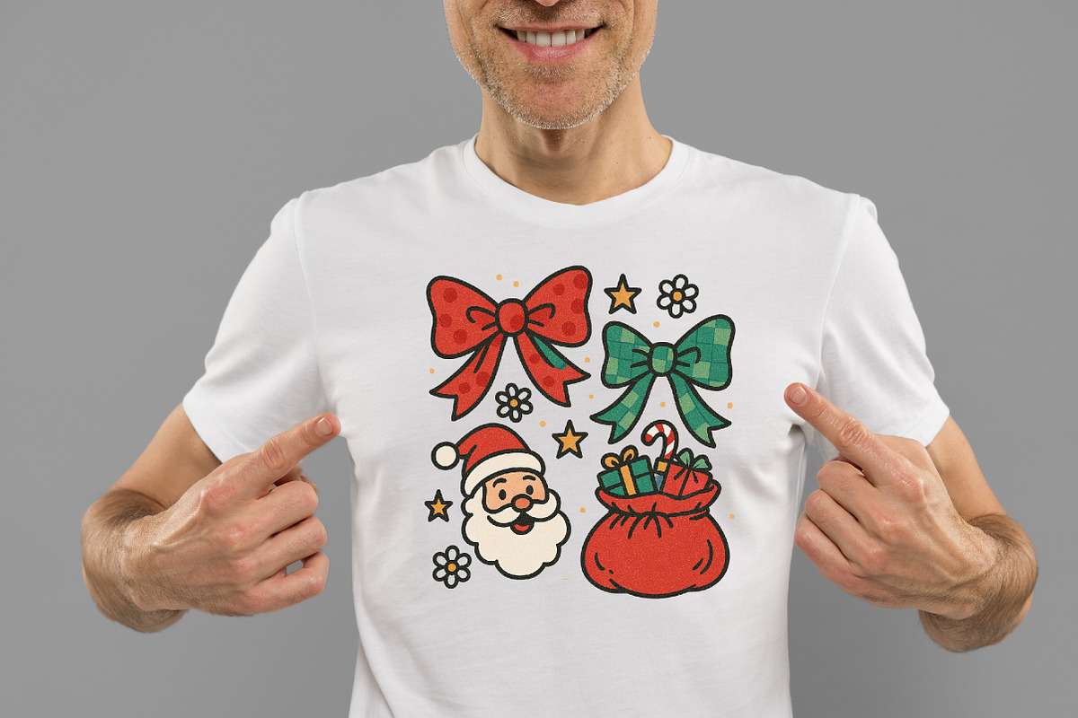Santa Christmas Coquette Png, an Illustration by Designworld (Photo 2 of 5)
