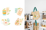 Zero Waste Ecological Illustrations, an Object Illustration by Sabina_Ava (Thumbnail 3 of 7)