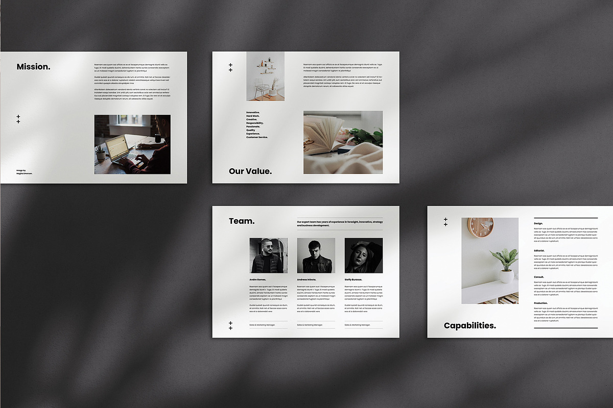Design Portfolio and Resume, a Brochure Template by Occy Design (Photo 3 of 8)