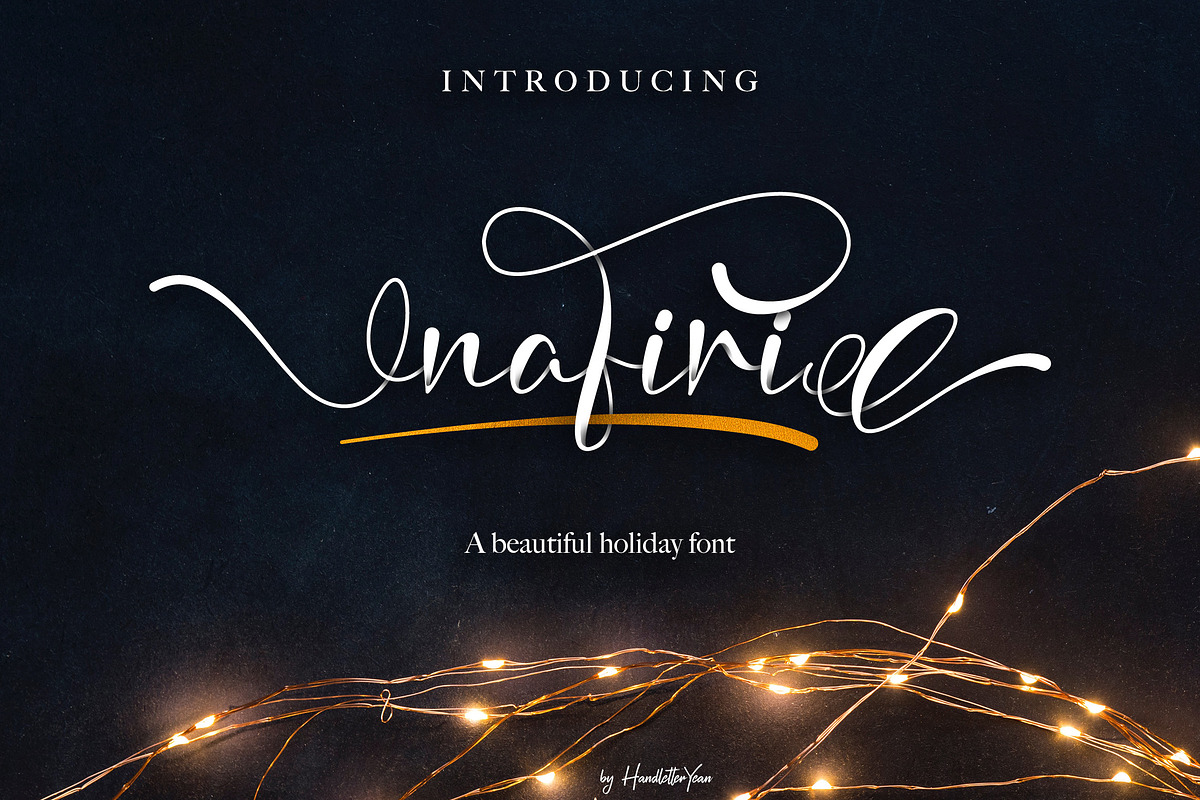Nafiri, a Font by HandletterYean (Photo 1 of 15)
