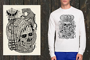 Evil skulls. Part 2, an Illustration by Samiramay (Thumbnail 4 of 6)