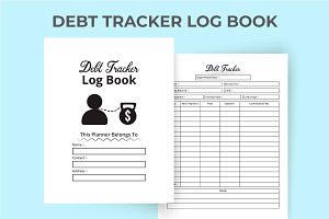 Debt Tracker KDP Interior Log Book