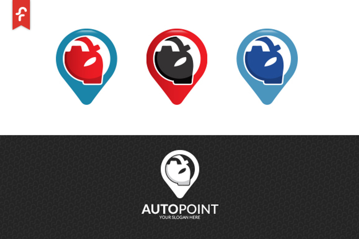 Auto Point Logo, a Branding & Logo Template by ft.studio