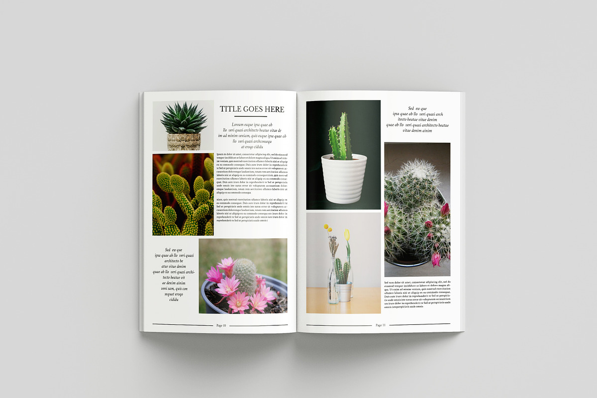 Botanic Portfolio, a Brochure Template by Template Shop (Photo 9 of 11)