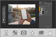Smartphone In Hands Mockup Outdo PSD, a Device Mockup by Bruno's Shop (Thumbnail 3 of 4)