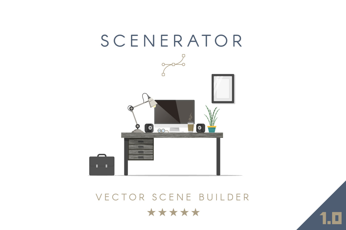 Scenerator - Vector Scene Builder, an Illustration by Bobboz Store (Photo 1 of 5)