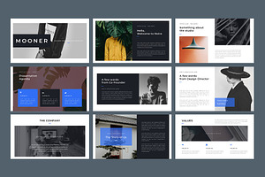 Mooner - PowerPoint Template