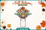 Fall Autumn Clipart Bundle, a Seasonal Illustration by Actual Pixel (Thumbnail 9 of 21)