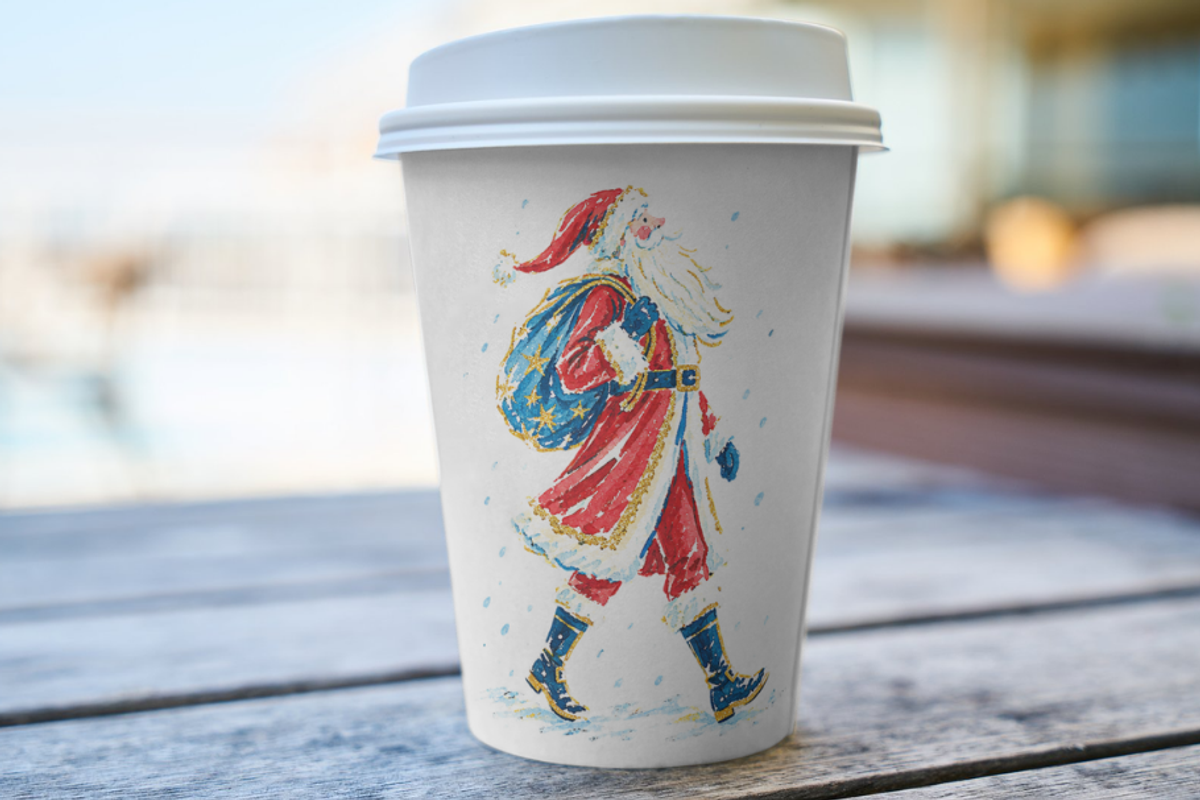 Christmas Night Clipart, a Seasonal Illustration by Markicha Art (Photo 5 of 6)