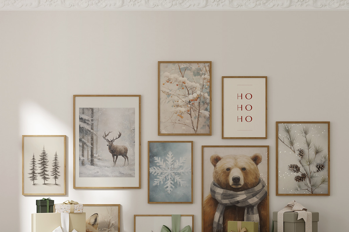 New Year Vintage Prints + Bold Font, a Background Graphic by Laras Wonderland (Photo 10 of 11)