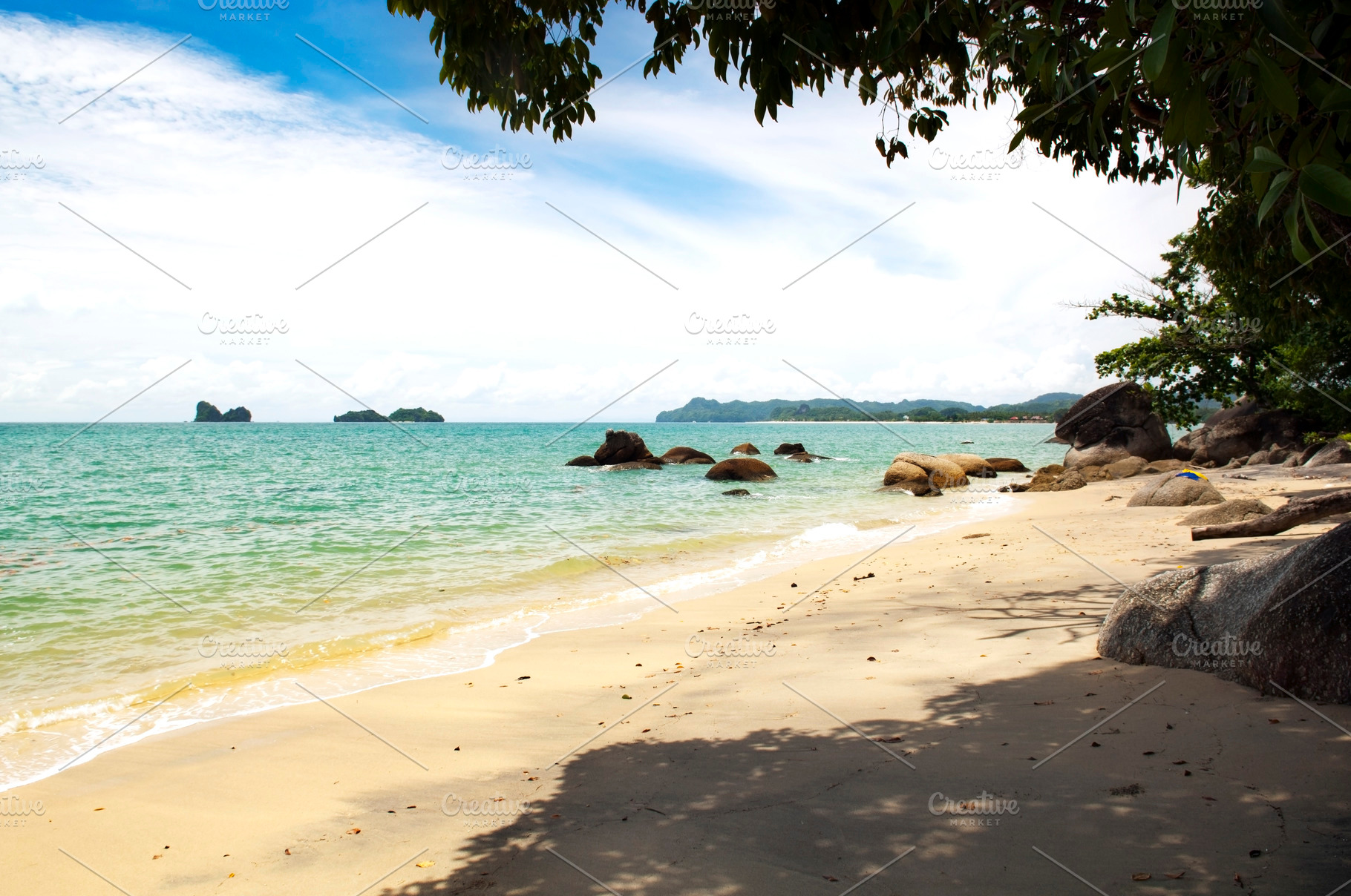 Malaysian Beach, a Nature Photo by THP Creative