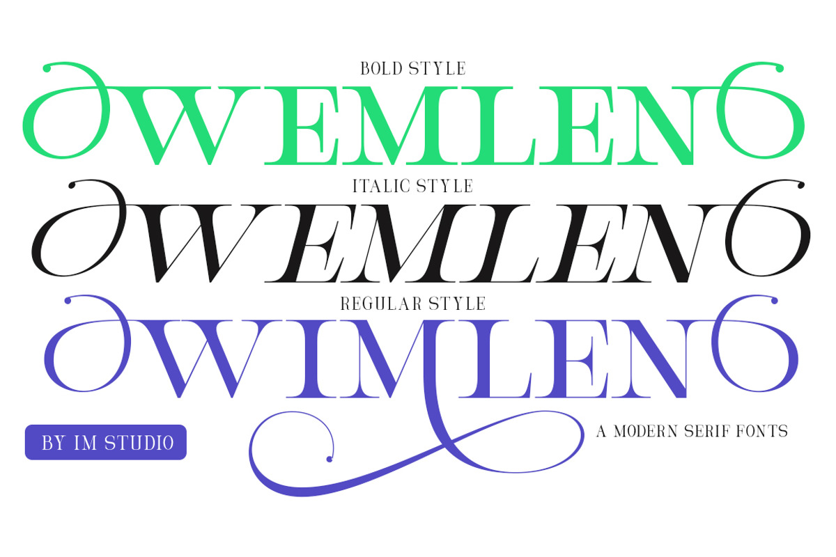 Aghetha Queen, a Serif Font by IM Studio (Photo 4 of 9)