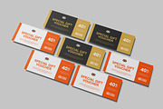 Gift Voucher Mockup, an Advertising Mockup by GraphicWindow (Thumbnail 7 of 7)