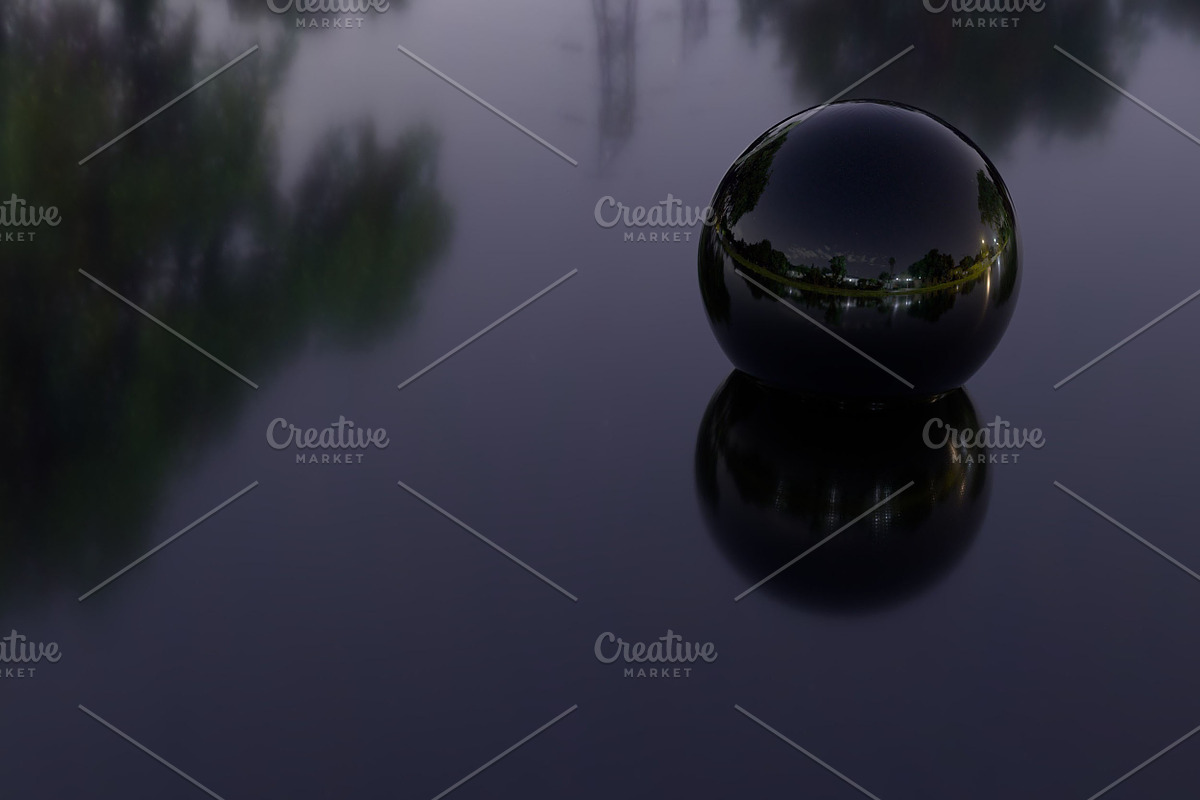 Reflective Sphere Backgrounds, a Texture Graphic by The_DrX (Photo 3 of 13)