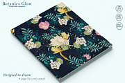 Botanic Glow Pattern & Motifs, a Pattern Graphic by GND ART STUDIO (Thumbnail 7 of 8)