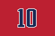 The Franchise Numeral Set, a Serif Font by Port Design Company (Thumbnail 7 of 7)