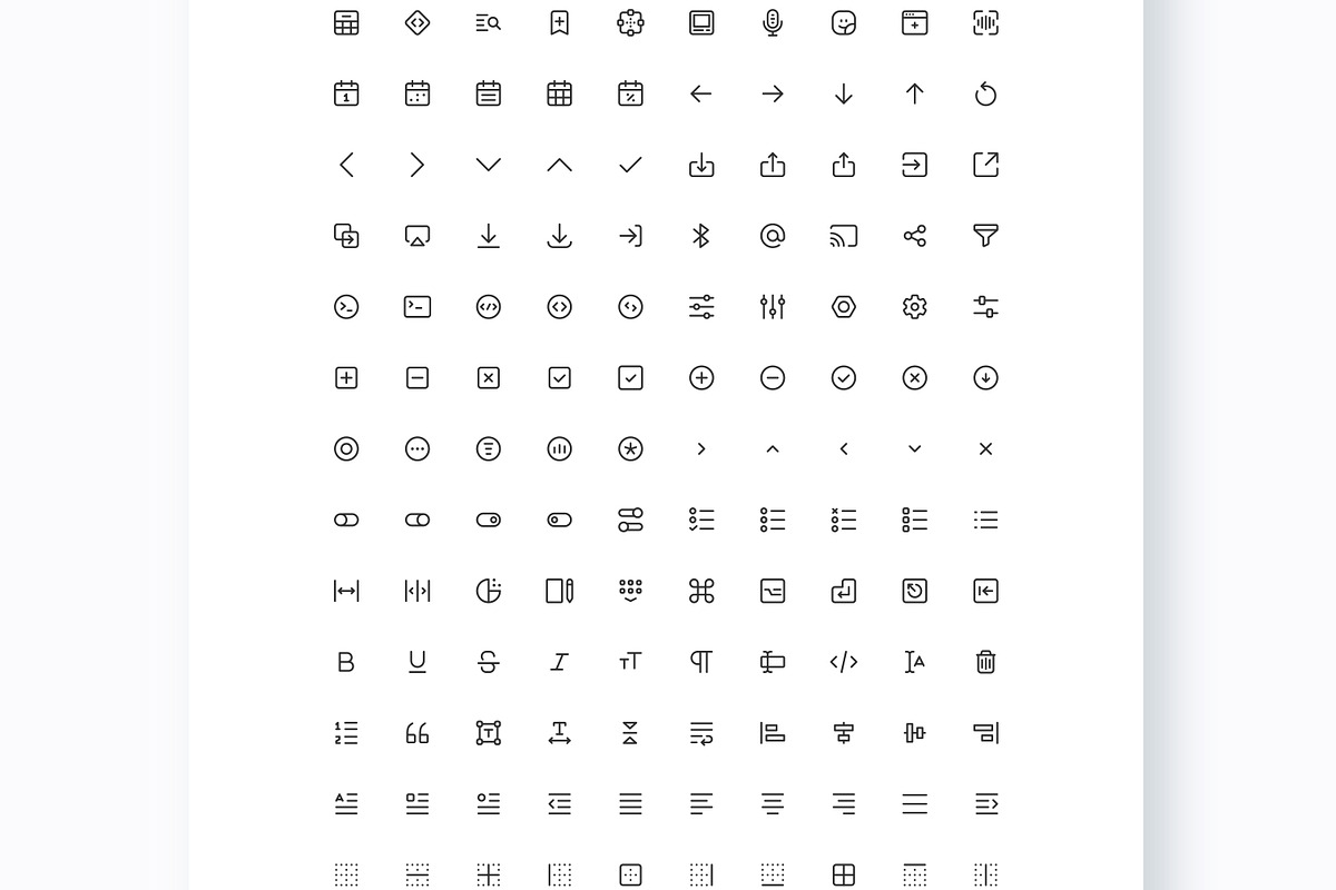 Interface, Essential, UI line icons, an Outline Icon by Myicons (Photo 3 of 17)
