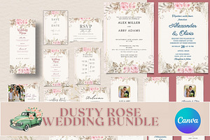 Dusty Rose Wedding Bundle